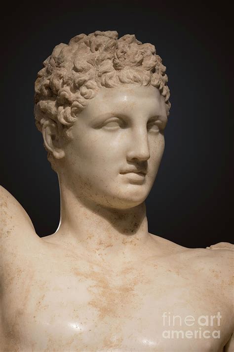 hermes statue head|the god hermes by praxiteles.